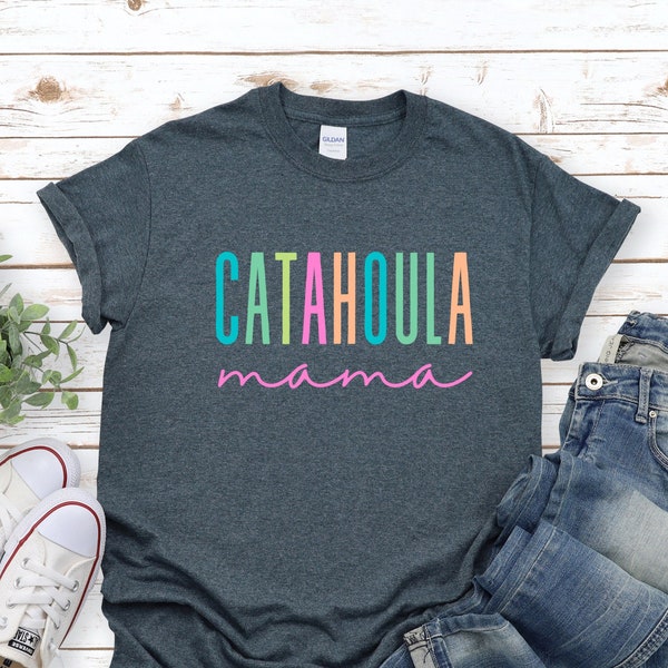 Catahoula Mama Shirt, Shirt for Catahoula Owner, Dog Lover Tee,