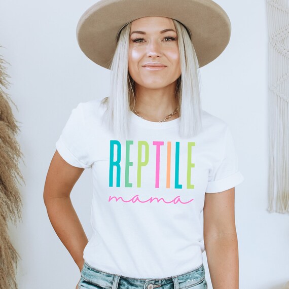 Reptile Mama Shirt, Mom of Reptiles T-shirt, Gift for Snake Lover,