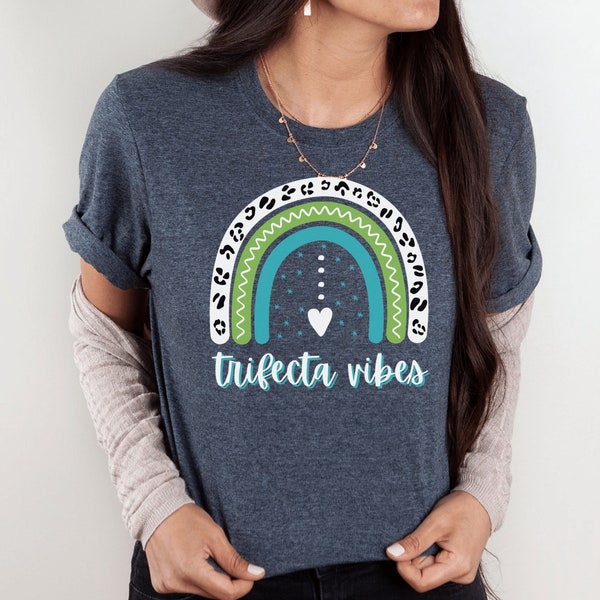 Trifecta Vibes Shirt, Gift for someone living with EDS, POTS and GP