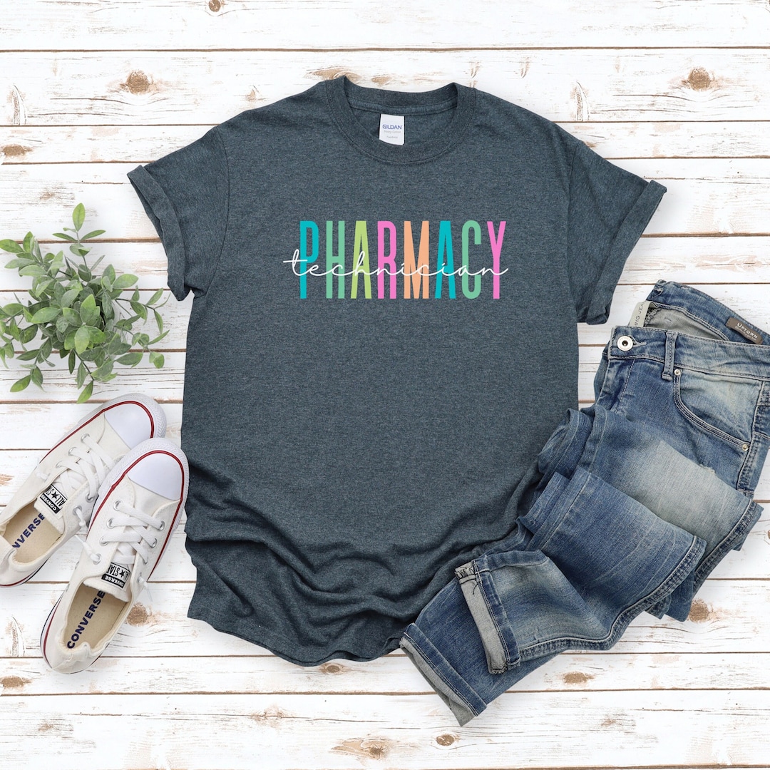 Pharmacy Tech Shirt Gift for RX Technician Etsy