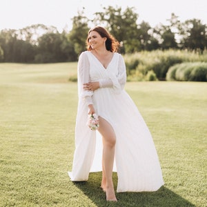 Etsy plus size wedding dress online