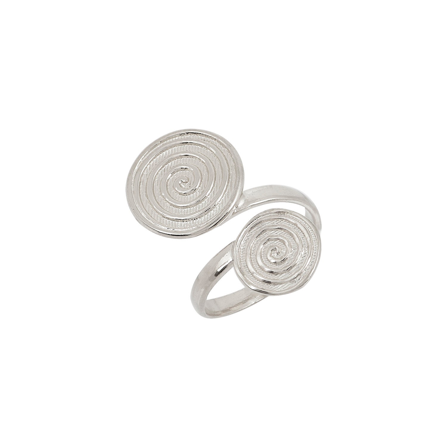 Double Spiral Ring