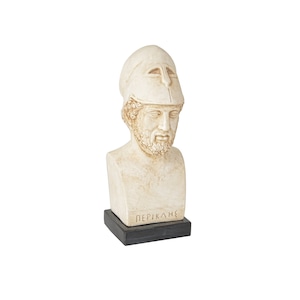 Buste van de Atheense generaal Pericles – oude Griekse staatsman sculptuur, historisch interieur, cadeau voor geschiedenisliefhebbers, gouden eeuw van Athene