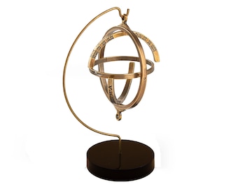 The Sundial Clock of Parmenion – Ancient Greek Timepiece Calculator Sculpture, Decorative Clock, Unique Gift for Philosophers & Collectors