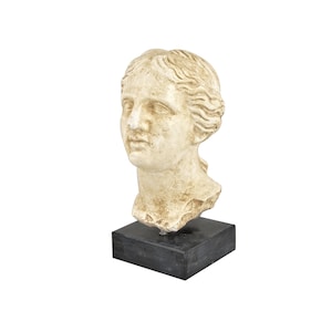 Bust of Goddess Aphrodite  –  Head Sculpture of Greek Goddess of Love, Venus De Milo, Greek Mythology, Classical Home Decor, Ancient Beauty