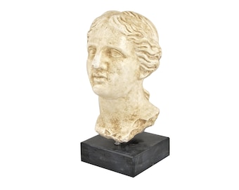 Bust of Goddess Aphrodite  –  Head Sculpture of Greek Goddess of Love, Venus De Milo, Greek Mythology, Classical Home Decor, Ancient Beauty
