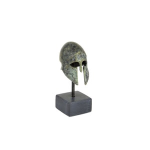 Corinthian Spartan Warrior Helmet – Bronze Battle Helmet, Ancient Greek Decor, Ancient Greek Warfare, Ancient Greece History Gift for Him