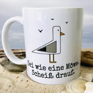 Mug with funny saying, maritime cup with saying, gift funny cup, gift personalized, gift cup funny