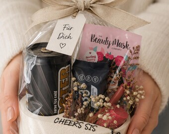 Personalized gift for girlfriend, sister, mom, colleague, gift with name, beauty bar, snack bar for women, gift idea, birthday, girlfriend