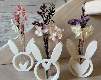3D Printed Easter Bunny Flower Vases incl. Commercial License | STL & 3MF Flowers | Easter 3D Printing | Easter Gift | Easter Bunny