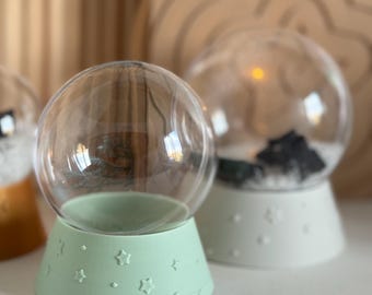 Archivo para impresión 3D: Bola de nieve DIY (incluye licencia comercial) | STL y 3MF Bola de nieve navideña DIY | Decoración navideña impresa en 3D | Bola de nieve