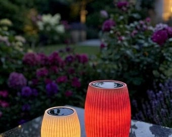 3D Printed Solar Lantern Set incl. Commercial License | STL & 3MF Garden Lantern Solar Decoration | Garden Lamp Wind Light Solar Lamp