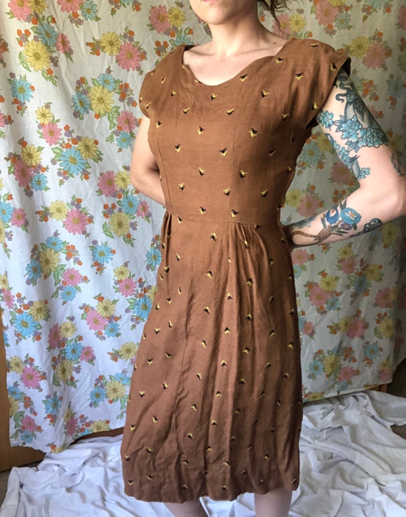 Vintage 1960s House Dress