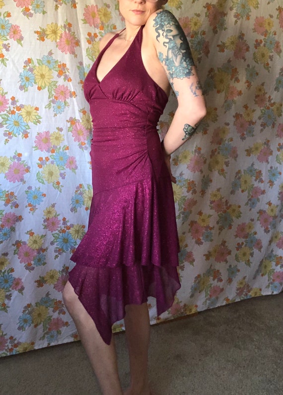 Y2K Sparkly Cocktail Dress