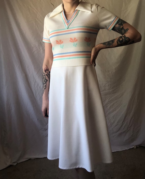 Vintage 1970s Tulip Dress - image 1