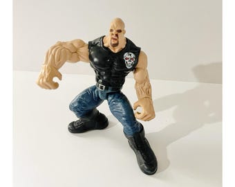 Stone Cold Steve Austin Jakks WWF Maximum Sweat Wrestling Action Figure 1999 WWE