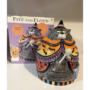 Fitz & Floyd Witch Cookie Jar - Etsy
