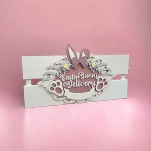 Personalised Easter crate box Easter gift