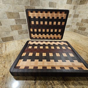 Wenge Edge Grain Cutting Board | Custom Cutting Boards | Chopping Block | Butcher Block
