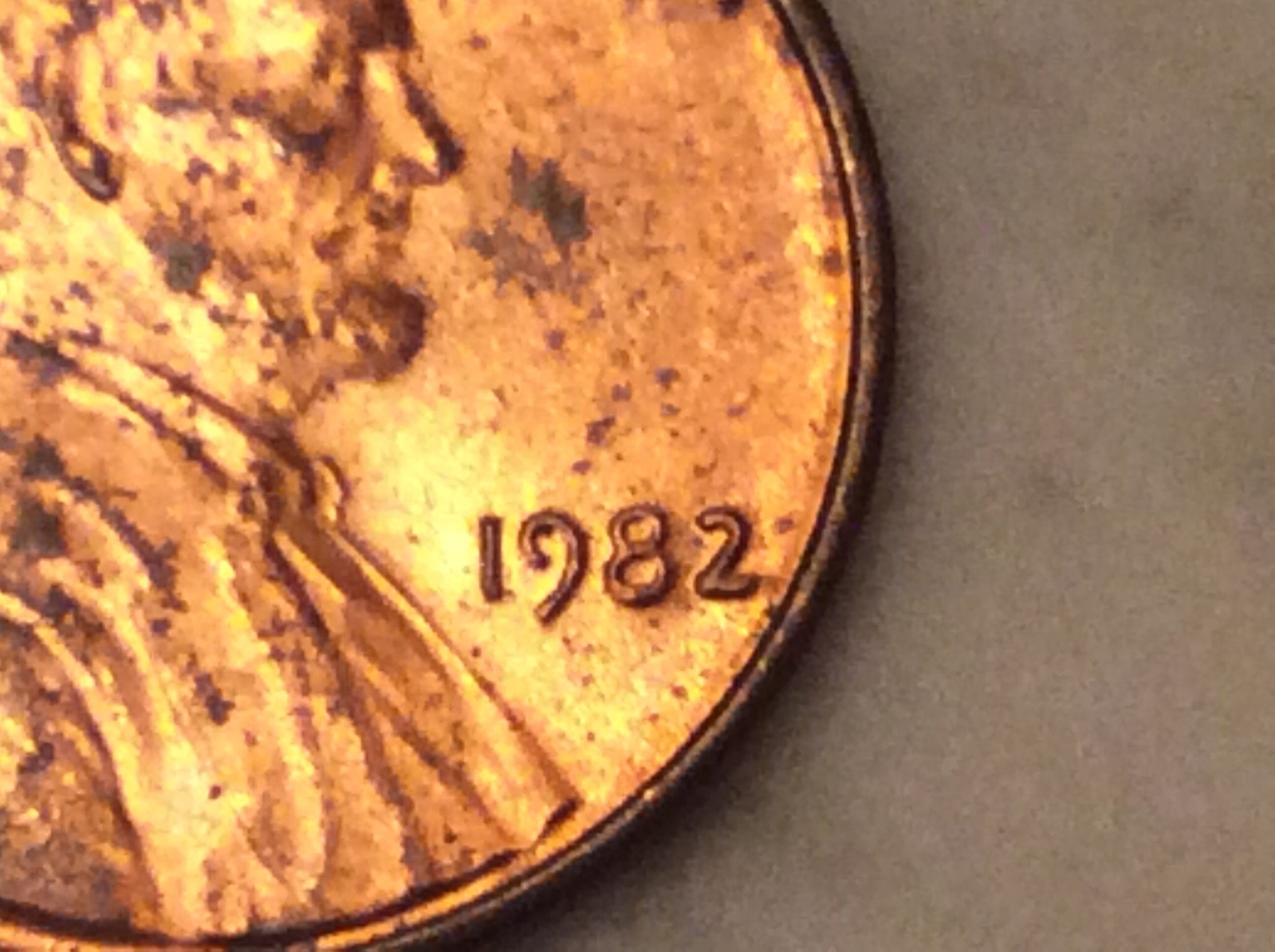 1982 Rare vintage penny Etsy