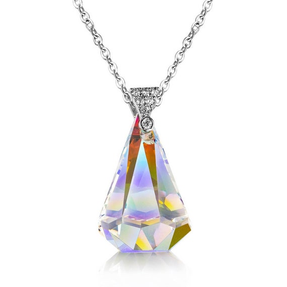 Swarovski northern lights best sale necklace
