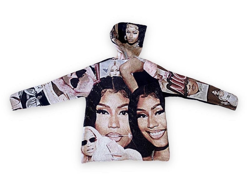 Nicki Minaj inspired Custom Hoodie Etsy