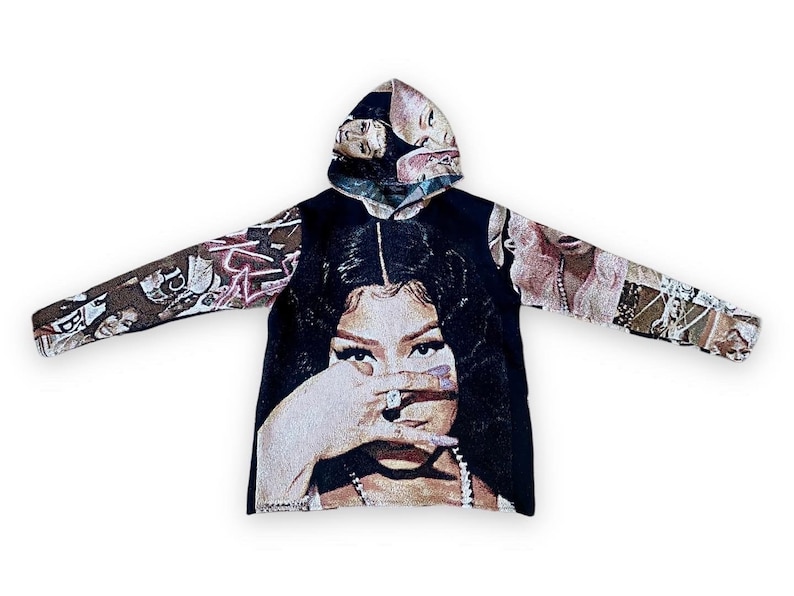 Nicki Minaj inspired Custom Hoodie Etsy