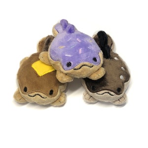 Pancakesire Donutsire Clodsire Dessert Pocket Monster Kawaii Tiny Plush Cute Fluffy Pastel