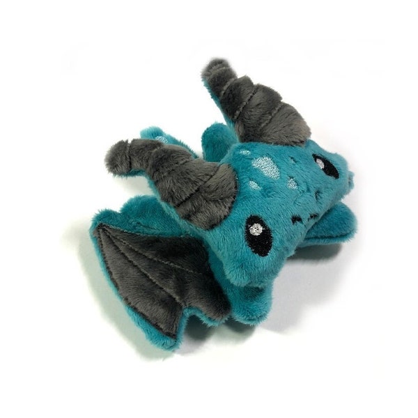 Dragon Tiny Plush Kawaii Lizard Demon Plushie Cute Fantasy Stuffed Animal Pastel You Choose Color