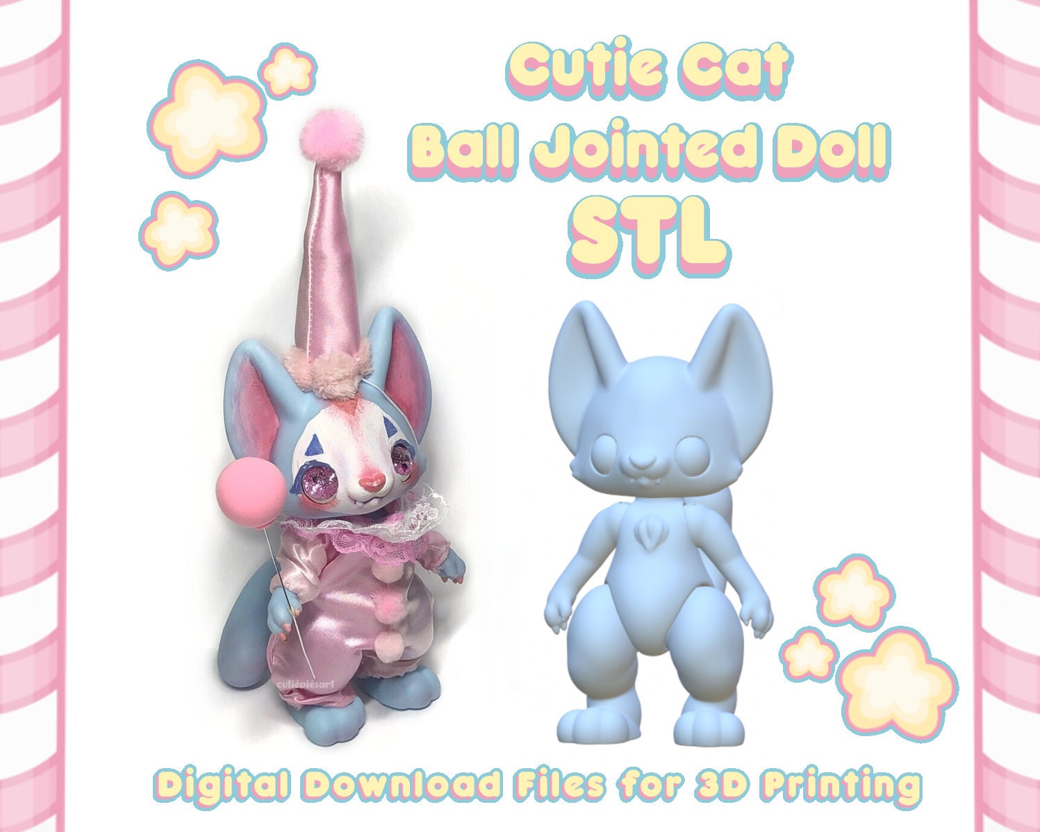 Ball Jointed Doll 3d Print File
