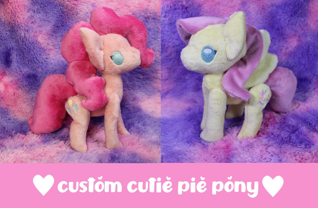 custom my little pony plush