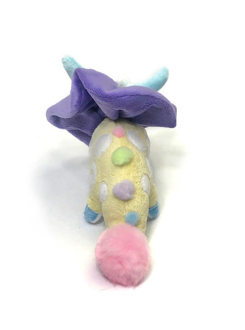 Funceratops Clown Triceratops Plushie Kawaii Tiny Plush Cute Fluffy Pastel Circus Clowncore image 4