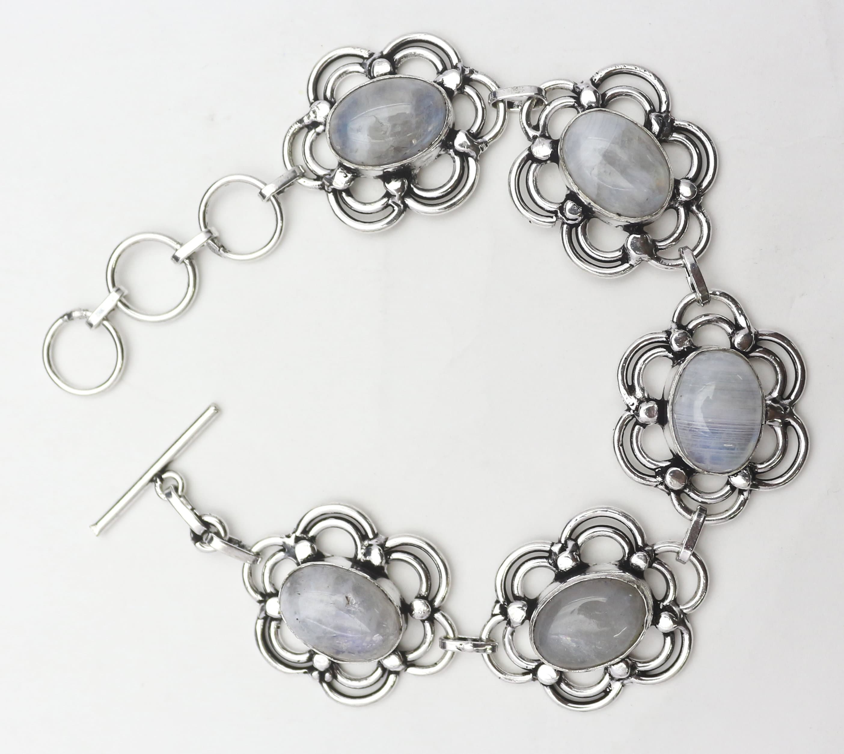 Moonstone bracelet moon gemstone Jewelry Women's Etsy