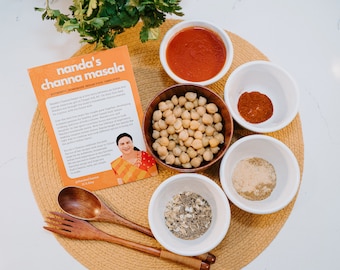 Nanda's Channa Masala Spice Kit to Make Authentic Indian Food At Home