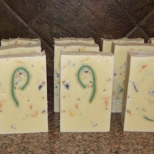 Confetti Soap: Olive, Coconut, Almond Oil Blend - Unscented