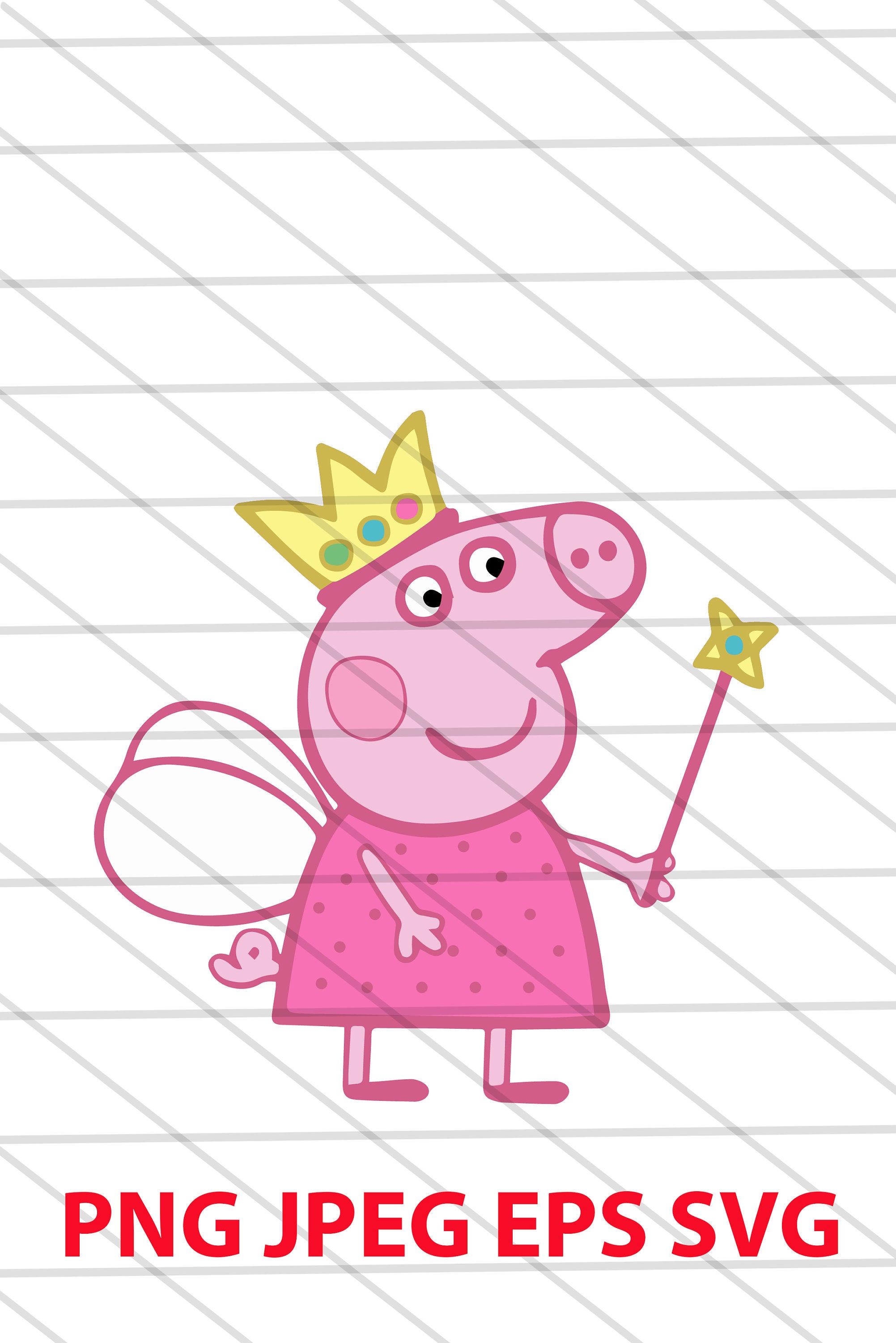 Download Peppa Pig SVG Svg Png Eps Pdf Cricut file Cut file | Etsy
