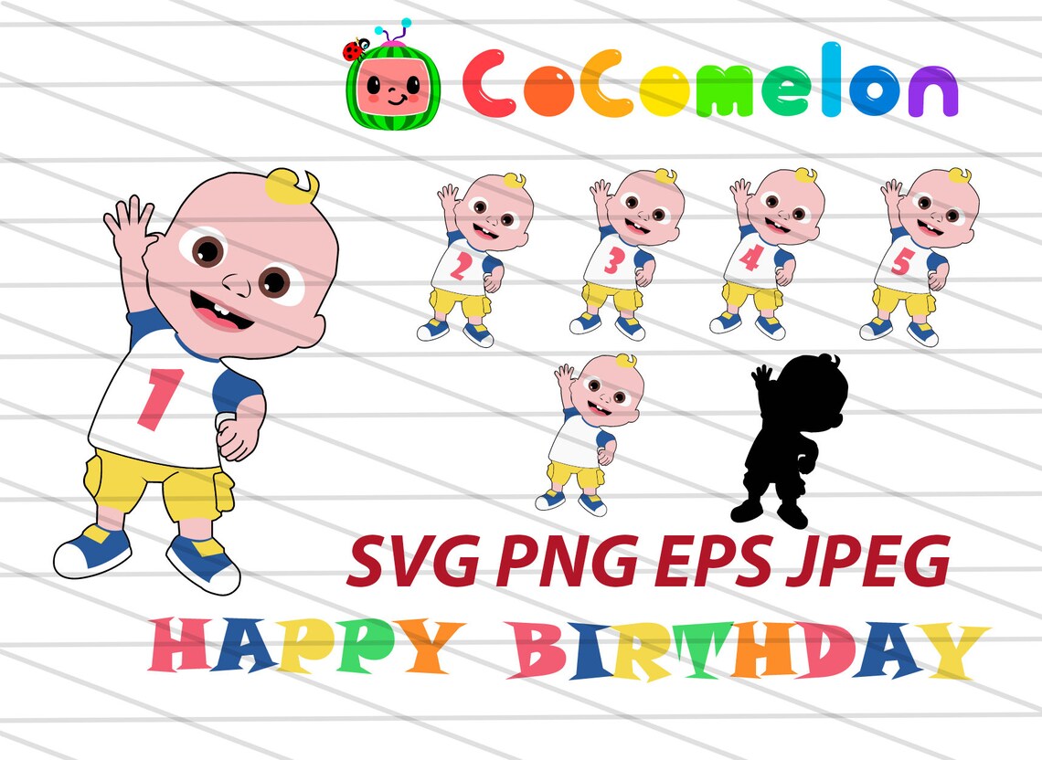 Free Free 343 Cocomelon Family Birthday Svg SVG PNG EPS DXF File