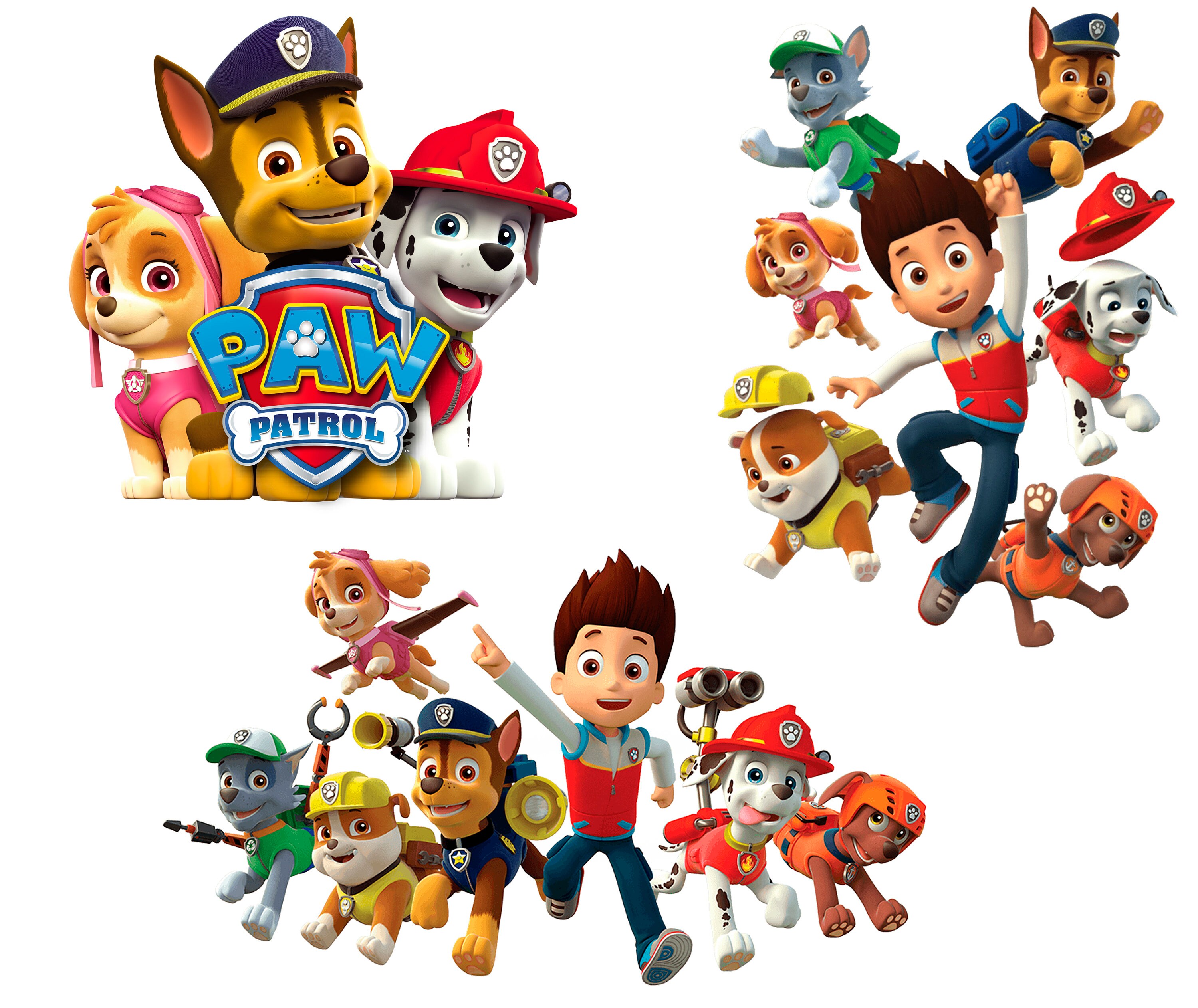 Tilskyndelse Stolthed levering Paw Patrol Clipart Paw Patrol Cartoon PNG Paw Patrol | Etsy