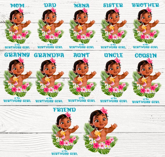 T Shirt Baby Moana Birthday Girl Png Digital File Png Etsy T Shirt Baby Moana Birthday Girl Png Digital File Png Etsy
