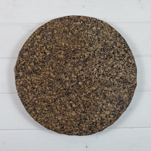 18 inch, Granite Table top, Lazy Susan, Turntable, Table Top, With broken Edge Profile