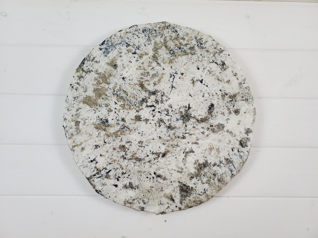 18 Granite Lazy Susan/turntable/tabletop/with Broken Etsy
