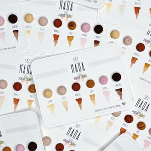 Hada Mini Set Handmade Watercolor