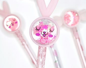 Rabbit and candy gel pens 0.38mm