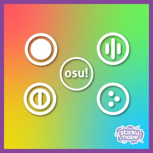 osu! Game Mode Decals