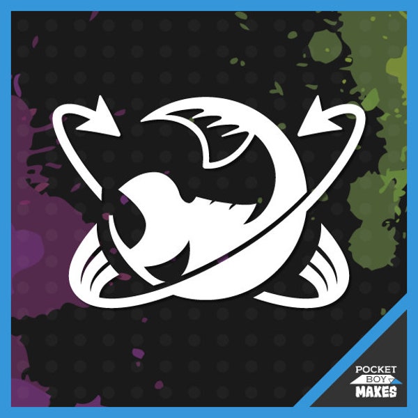 Grizzco Industries Logo - Splatoon Decal