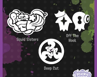 Logo Splatfest Idol - Naklejka Splatoon