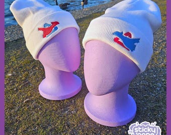 Gorro unisex bordado Latios & Latias