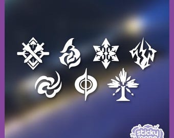 Élément de personnage - Sticker rampe en étoile