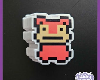 Sprite Slowpoke de GSC - Pegatina de Pokémon