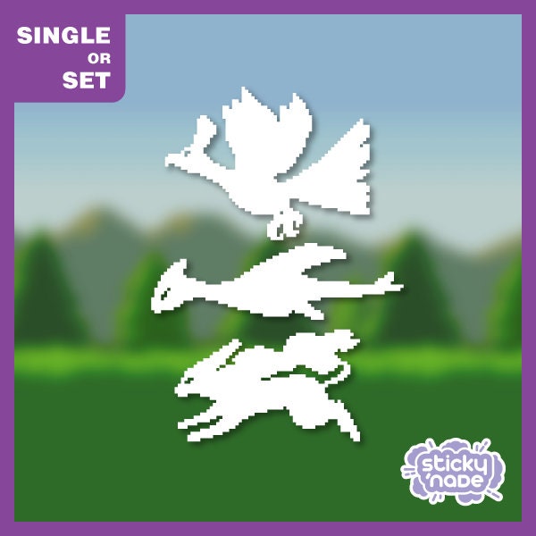 Menulegende goud/zilver/kristallen (SINGLE of SET) - Pokemon-sticker